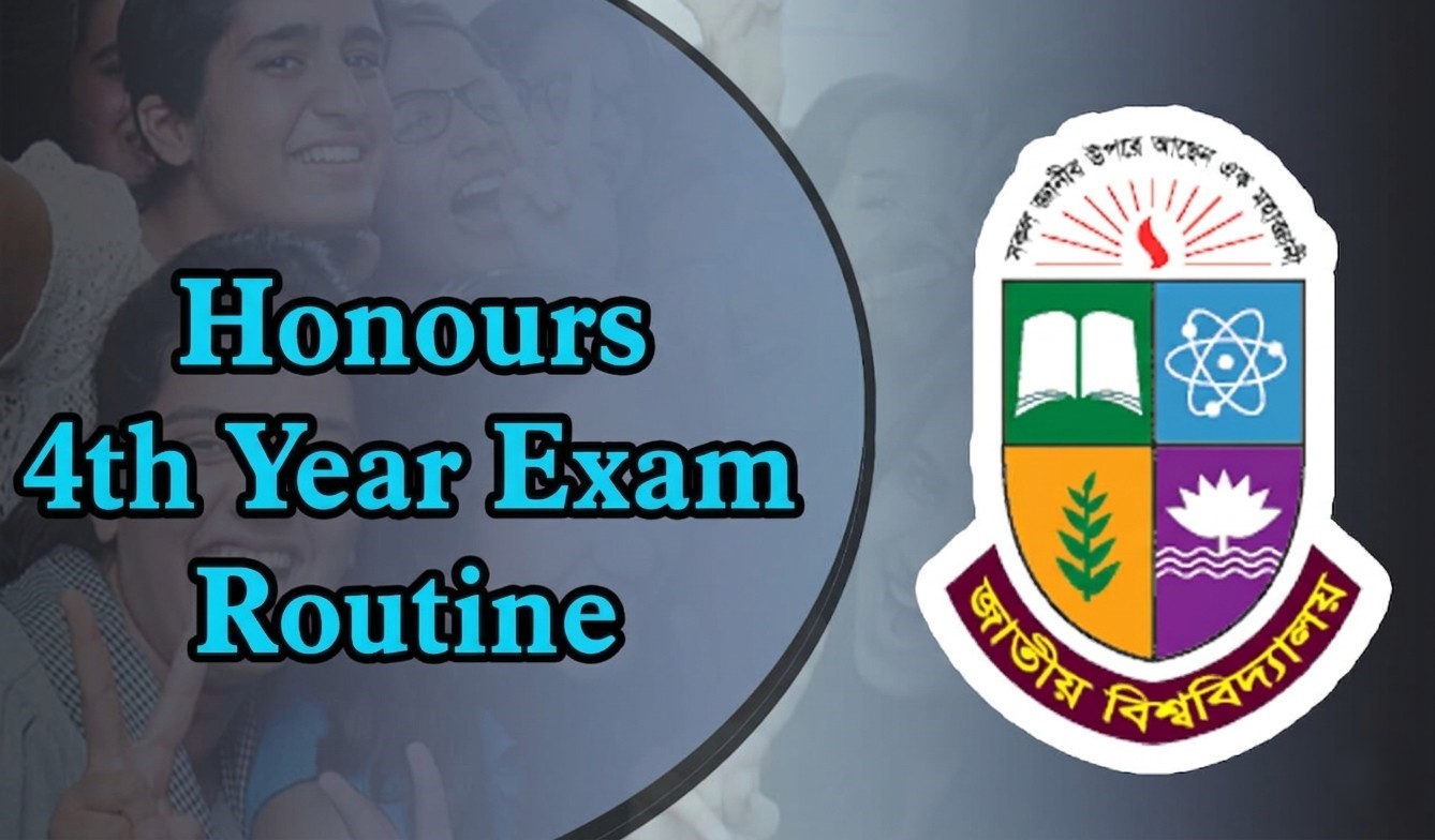 NU Honours 4th Year Exam Routine 2026